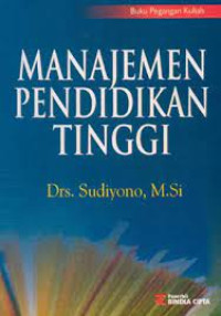 manajemen Pendidikan Tinggi