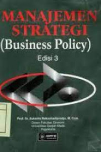 Manajemen Strategi (Business Policy)