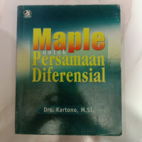 MAPLE untuk Persamaan Diferensial