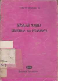 Masalah Wanita Kedudukan dan Perannya