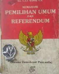 memahami pemilihan umum dan referendum