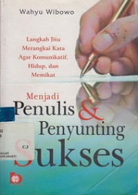 Menjadi Penulis & Penyunting Sukses