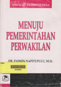 menuju pemeintahan perwakilan