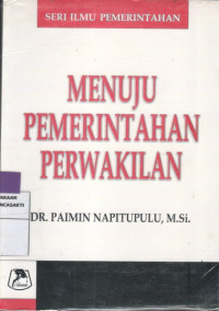 Menuju Pemerintahan Perwakilan