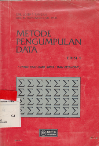 Metode Pengumpulan Data Edisi 1