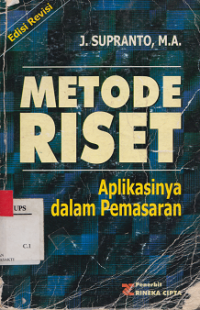 Metode Riset Aplikasinya dalam Pemasaran