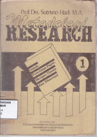 Metodologi Research Jilid 1