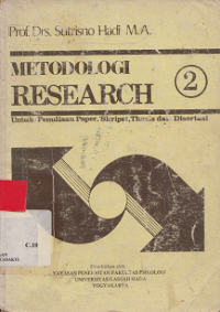 Metodologi Research Jilid 2