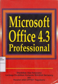 Microsoft Office 4.3 professional