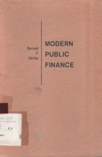 Modern Public Finance