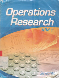 Operations Research Jilid 1