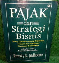 Pajak Dan Strategi Bisnis