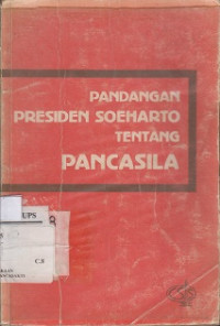 PANDANGAN PRESIDEN SUHARTO TENTANG PANCASILA