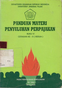 Panduan Materi Penyuluhan Perpajakan