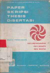 Paper Skripsi thesis disertasi