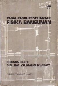 Pasal-pasal penghantar Fisika Bangunan