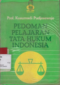 PEDOMAN PELAJARAN TATA HUKUM INDONESIA