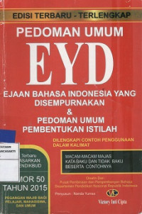 Pedoman  Umum EYD Edisi terbaru