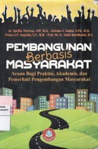 Pembangunan Berbasis Masyarakat