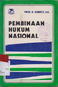 Pembinaan Hukum Nasional