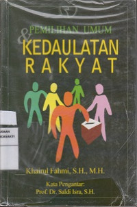 Pemilihan Umum & Kedaulatan Rakyat