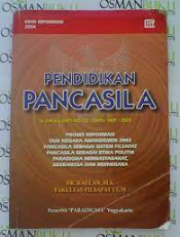 Pendidikan Pancasila Edisi Reformasi 2004