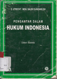 PENGANTAR DALAM HUKUM INDONESIA