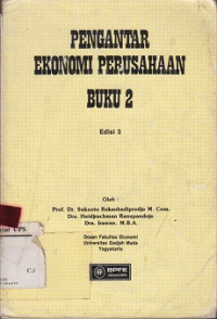 Pengantar Ekonomi Perusahaan Buku 2