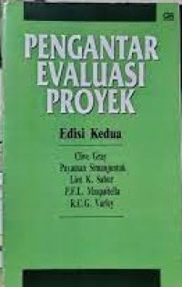 PENGANTAR EVALUASI PROYEK