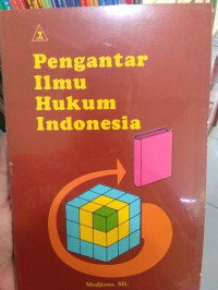 Pengantar Ilmu Hukum Indonesia