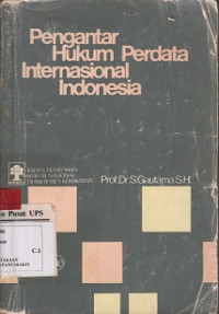 Pengntar Hukum Perdata Internasional Indonesia