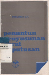 Penuntun Penyusunan Surat Keputusan