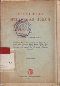 Perbuatan Melanggar Hukum