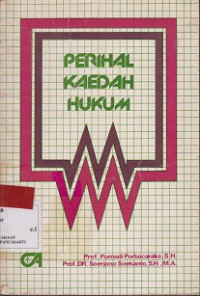 Perihal Kaedah Hukum