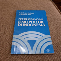 perkembangan ilmu politik di indonesia