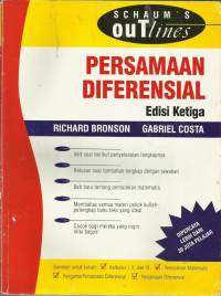 Persamaan Differensial Edisi Ketiga