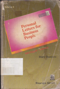 Personal Letters For Business People