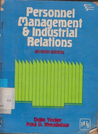 Personnel Management & Industrial Relations