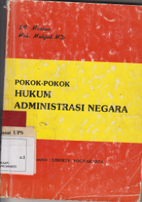 Pokok-pokok hukum Administrasi Negara