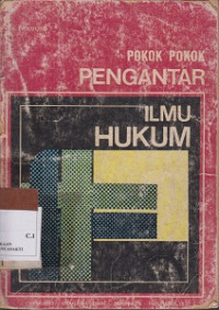 Pokok-Pokok Pengantar Ilmu Hukum