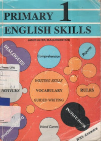 primary 1 english skills