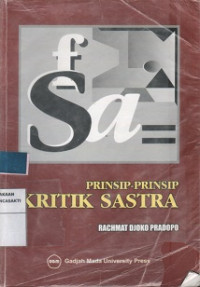 Prinsip-prinsip Kritik Sastra