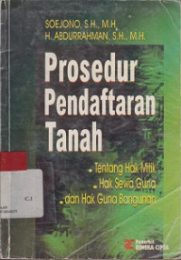 Prosedur Pendaftaran Tanah