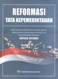 Reformasi Tata Kepemerintahan