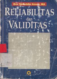 Reliabilitas Dan validitas