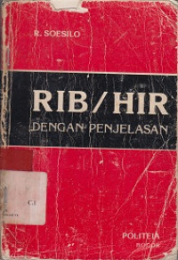 RIB/HIR DENGAN PENJELASANNYA