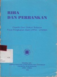 Riba Dan Perbankan