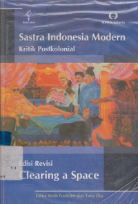 Sastra Indonesia Modern Kritik Postkolonial