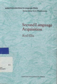 Second Language Acquisition