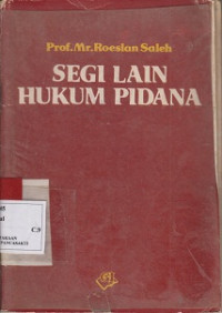 SEGI LAIN HUKUM PIDANA